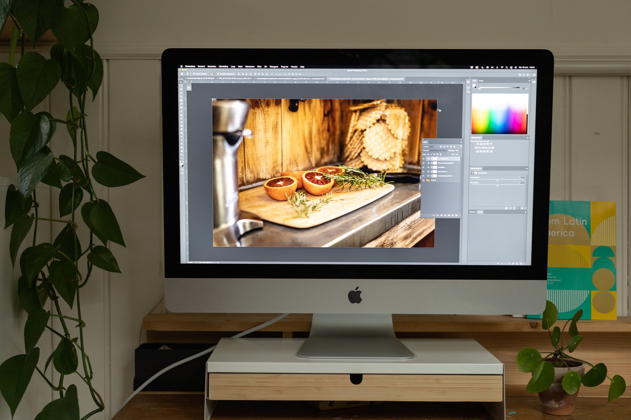 adobe photoshop beeldscherm