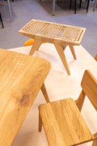 expositie meubelmaken eindstukken van de training bij Cibap Next