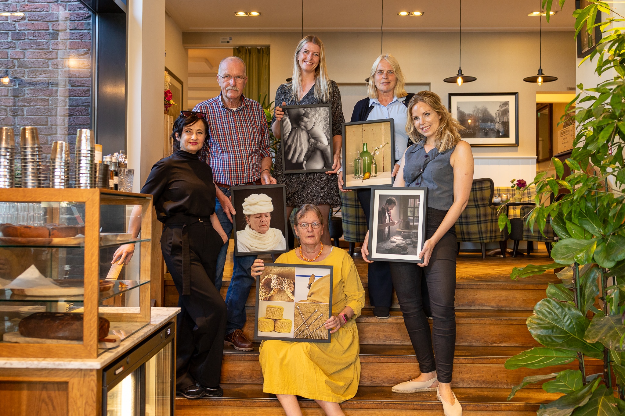 Expositie van de training conceptuele fotografie in de hofvlietvilla in zwolle