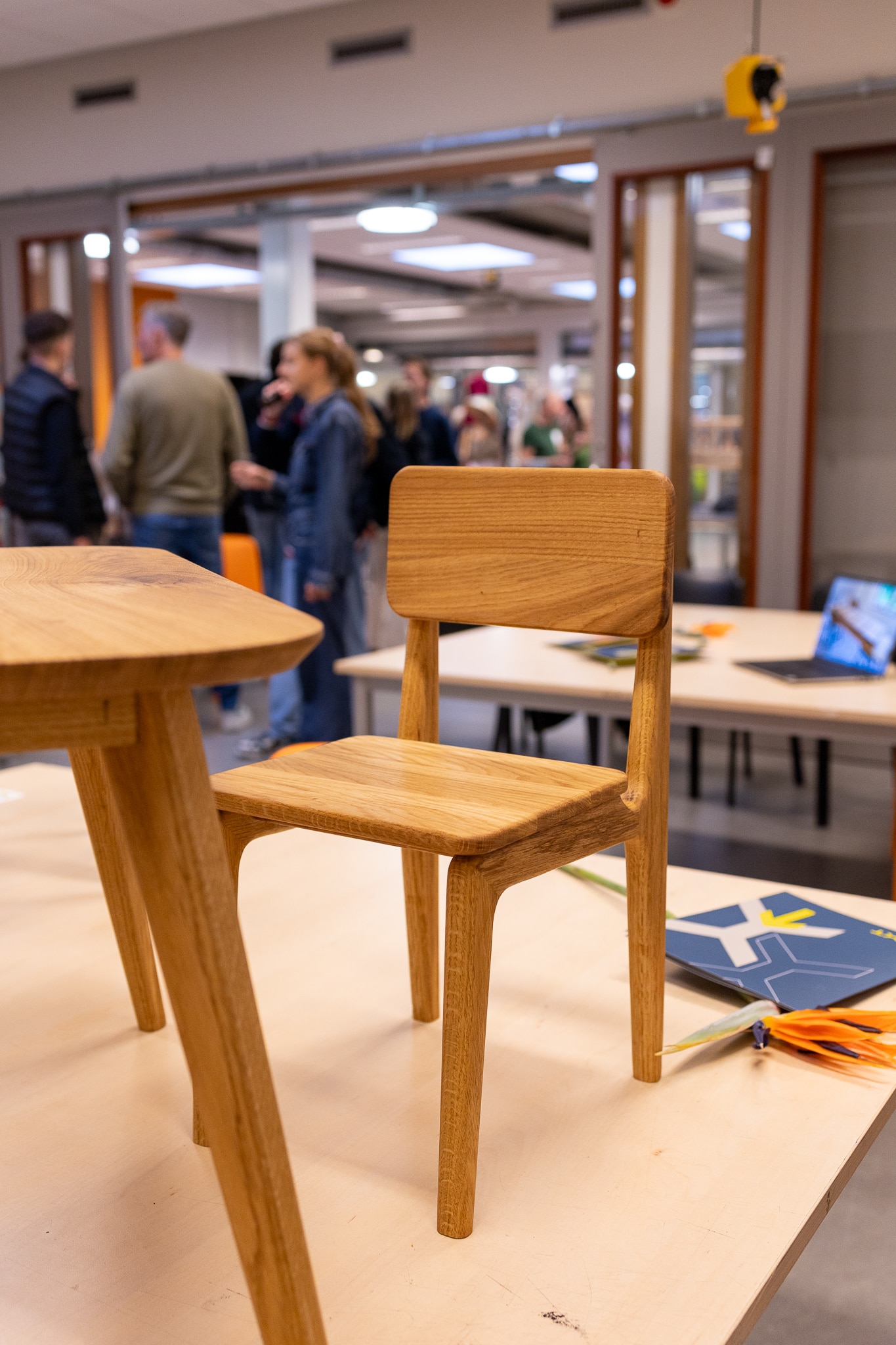 eindproduct meubelstukken timroy leunis tijdens training meubelmaken basis bij cibap next
