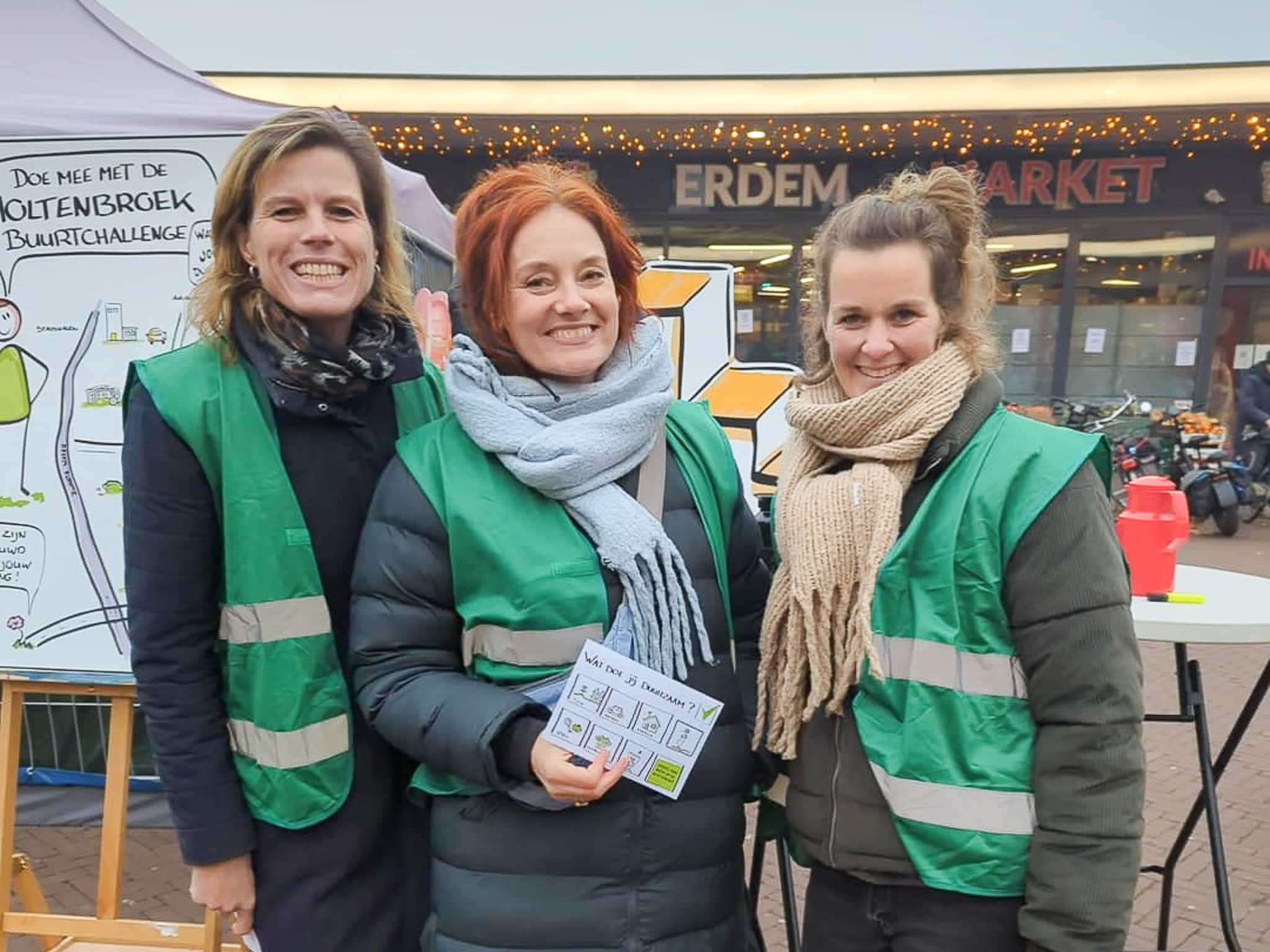 Deelnemers van de leerroute Social Design van Cibap Next zijn de straat op in Zwolle om co-creatie toe te passen in hun maatschappelijke vraagstuk op te lossen
